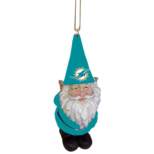 Miami Dolphins Gnome Man Ornament
