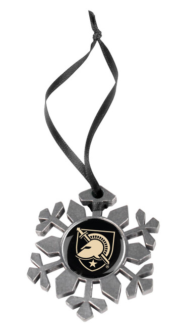 Army Black Knights Snow Flake Ornament