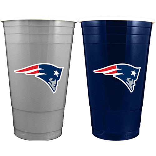 New England Patriots 2 Pack Home/Away Plastic Cup