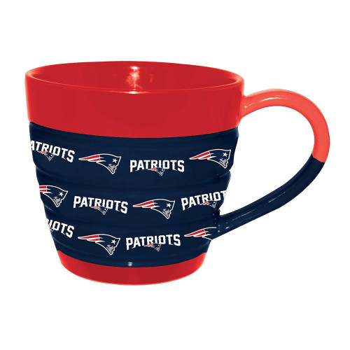 New England Patriots 14 oz. Banded Mug