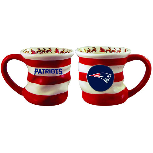 New England Patriots Christmas Mug