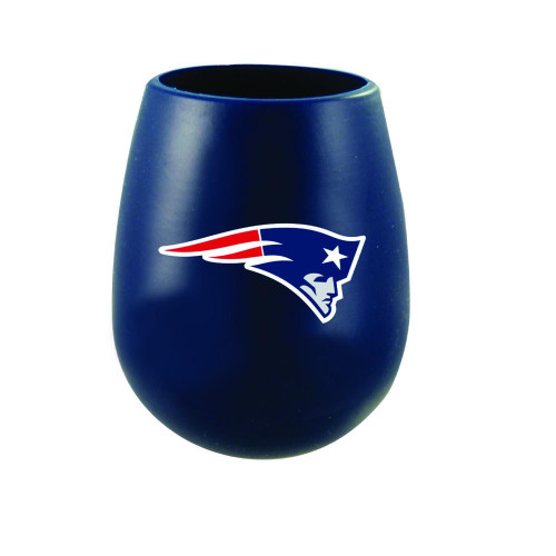 New England Patriots Silicone Stemless Tumbler