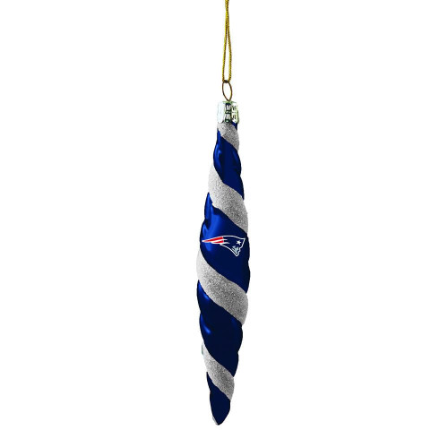 New England Patriots Team Swirl Ornament