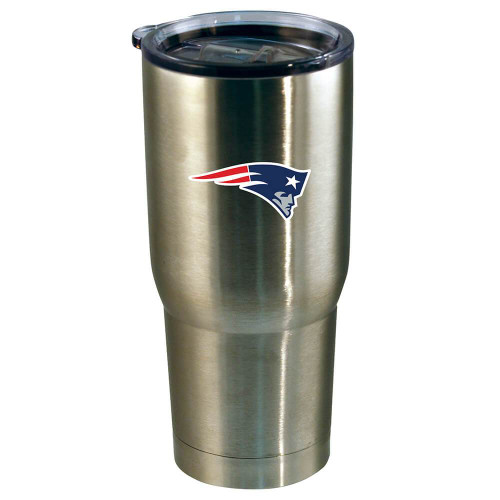 New England Patriots 22 oz. Decal Stainless Steel Tumbler