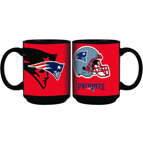 New England Patriots 15 oz. 3D Mug