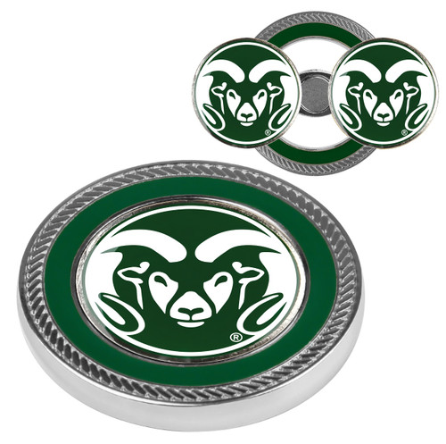 Colorado State Rams Challenge Coin with 2 Ball Markers