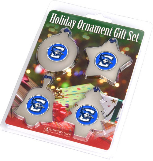 Creighton Bluejays Christmas Ornament Gift Set