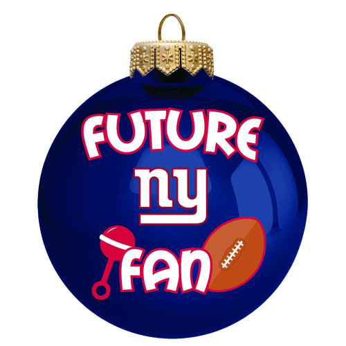 New York Giants Future Fan Ball Ornament