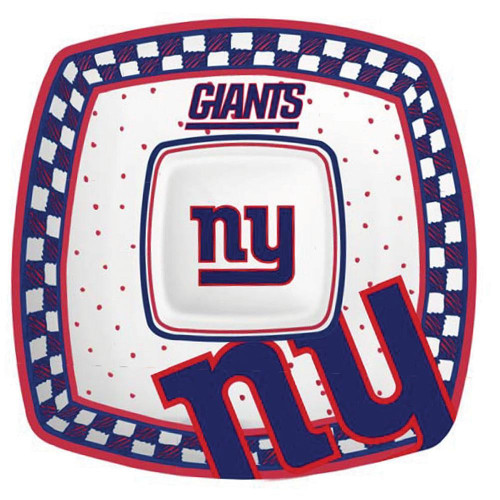 New York Giants Gameday Chip N' Dip Dish