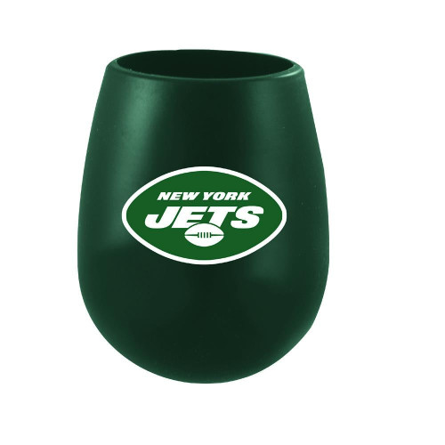 New York Jets Silicone Stemless Tumbler