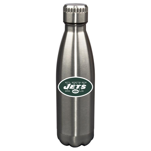 New York Jets 17 oz. Stainless Steel Water Bottle