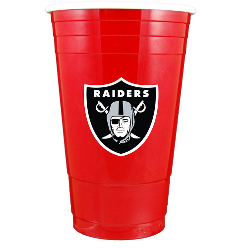 Las Vegas Raiders Red Plastic Cup