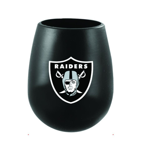 Las Vegas Raiders Silicone Stemless Tumbler
