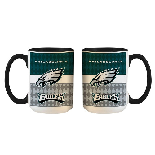 Philadelphia Eagles 15 oz. Stripe Mug