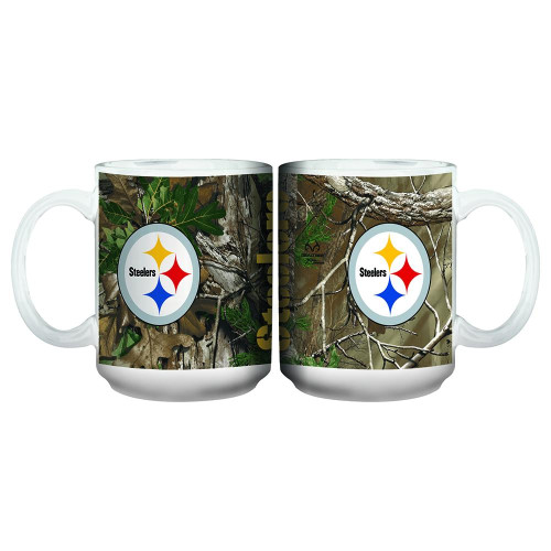 Pittsburgh Steelers Real Tree Mug