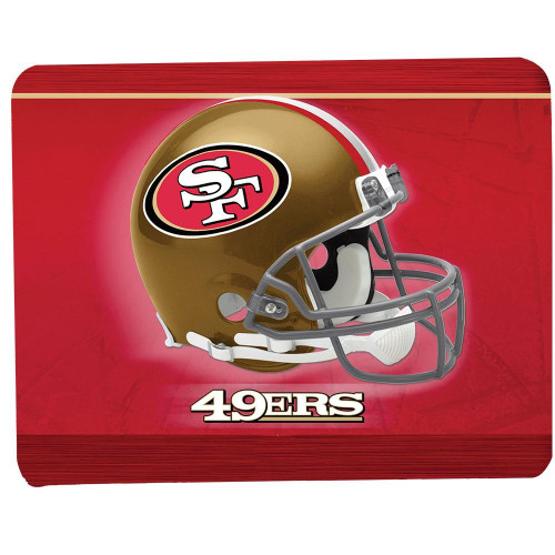 San Francisco 49ers Helmet Mousepad