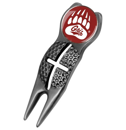 Montana Grizzlies Black Crosshairs Divot Tool
