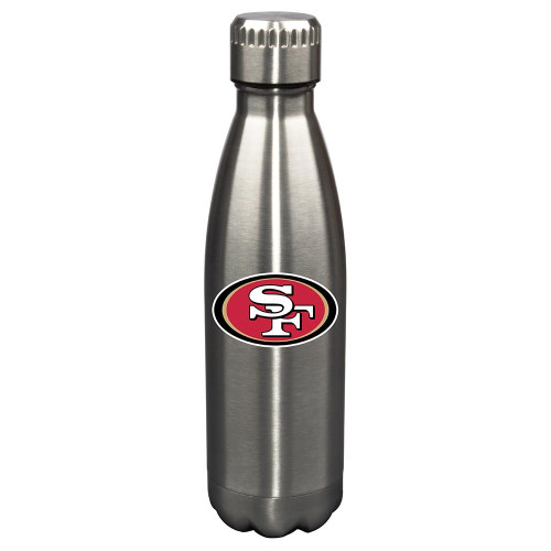San Francisco 49ers 17 oz. Stainless Steel Water Bottle