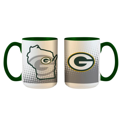 Green Bay Packers 15 oz. State of Mind Mug