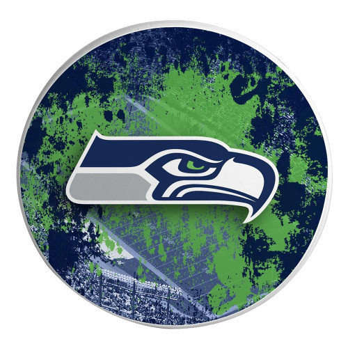 Seattle Seahawks Grunge Coaster