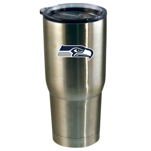 Seattle Seahawks 22 oz. Decal Stainless Steel Tumbler