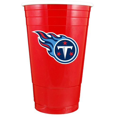 Tennessee Titans Red Plastic Cup