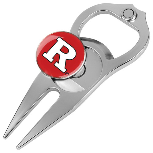 Rutgers Scarlet Knights Hat Trick Golf Divot Tool