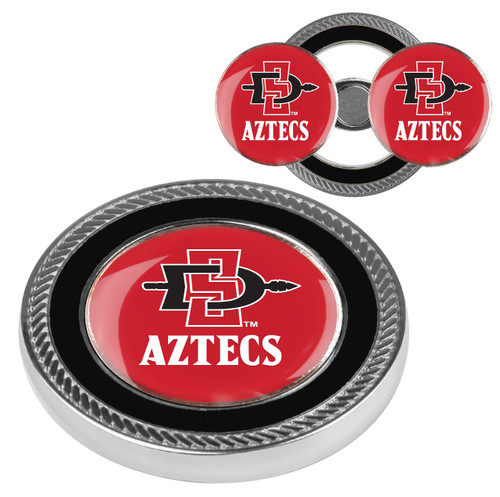 San Diego State Aztecs Challenge Coin with 2 Ball Markers