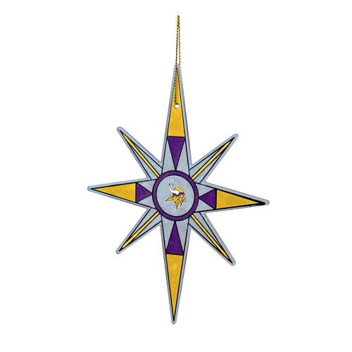 Minnesota Vikings Snow Flake Ornament
