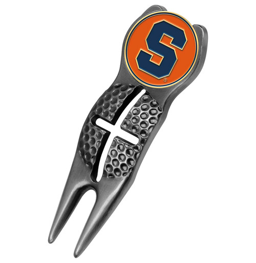 Syracuse Orange Black Crosshairs Divot Tool