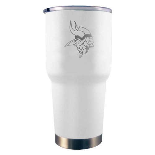 Minnesota Vikings 30 oz. White Tumbler
