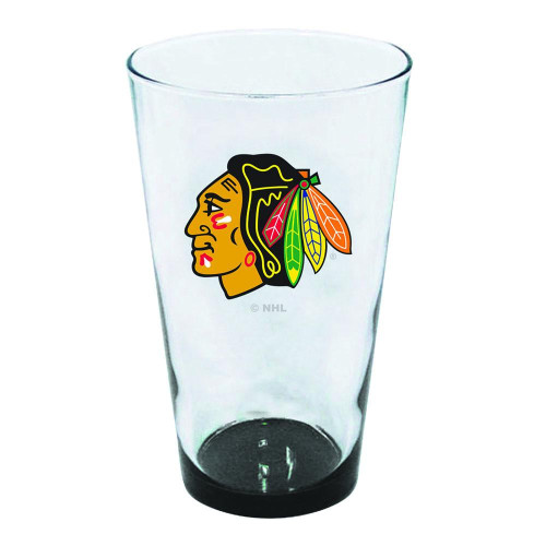 Chicago Blackhawks 16 oz. Highlight Pint Glass