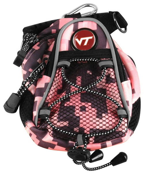 Virginia Tech Hokies Pink Digi Camo Mini Day Pack