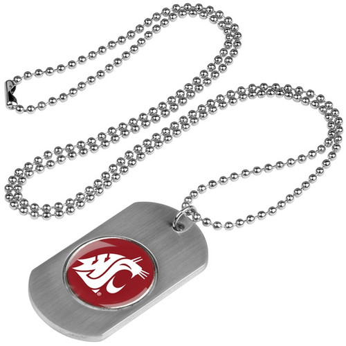 Washington State Cougars Dog Tag