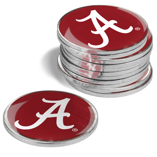 Alabama Crimson Tide 12-Pack Golf Ball Markers