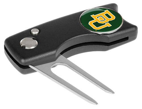 Baylor Bears Spring Action Golf Divot Tool