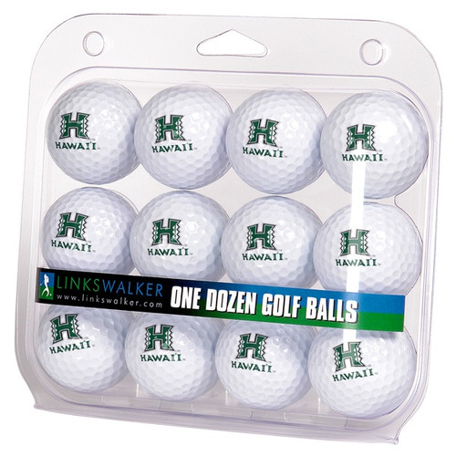Hawaii Warriors Dozen Golf Balls
