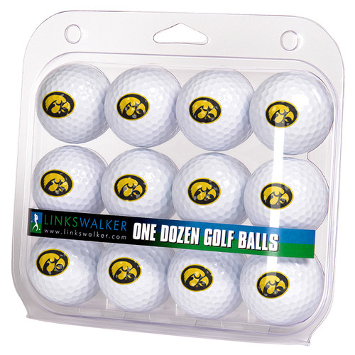 Iowa Hawkeyes Linkswalker Dozen Golf Balls