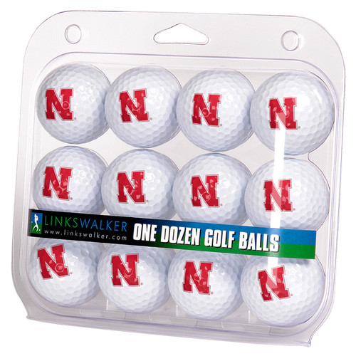 Nebraska Cornhuskers Linkswalker Dozen Golf Balls