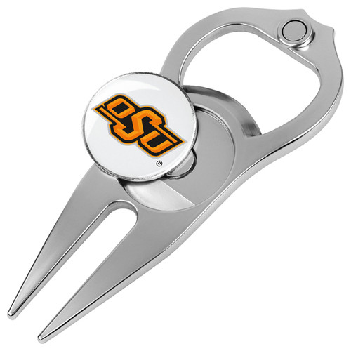 Oklahoma State Cowboys Hat Trick Golf Divot Tool