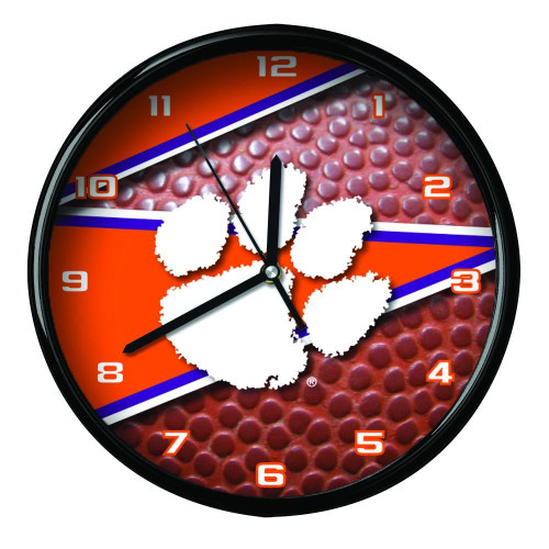 Clemson Tigers Football Clock