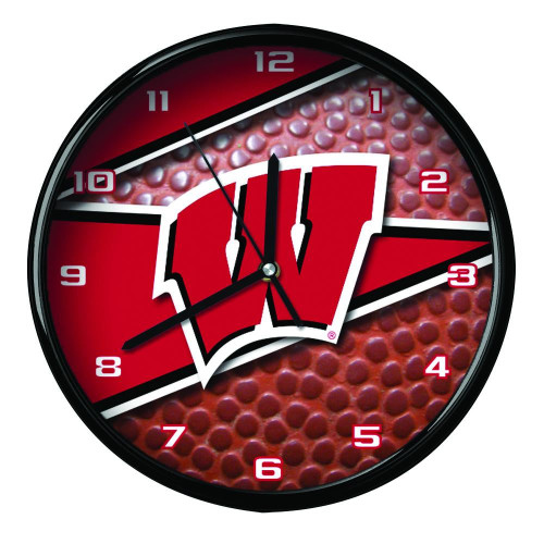 Wisconsin Badgers Football Clock