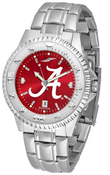 Alabama Crimson Tide Competitor Steel AnoChrome Men's Watch