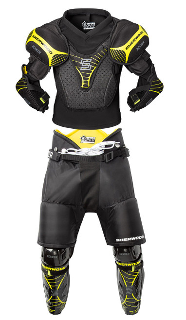 Sher-Wood Rekker Elite Youth Hockey Protection Kit