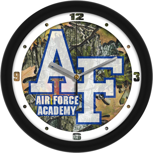 Air Force Falcons Camo Wall Clock