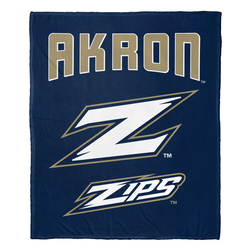 Akron Zips Alumni Throw Blanket
