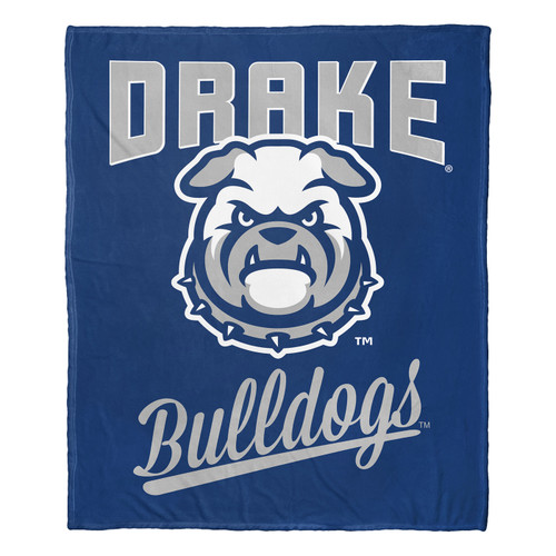 Drake Bulldogs Alumni Throw Blanket