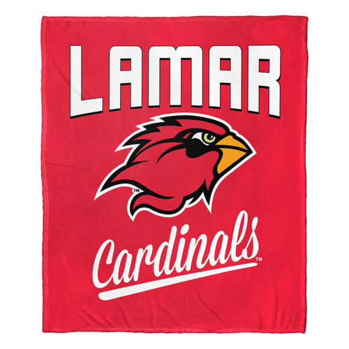 Lamar Cardinals Alumni Throw Blanket
