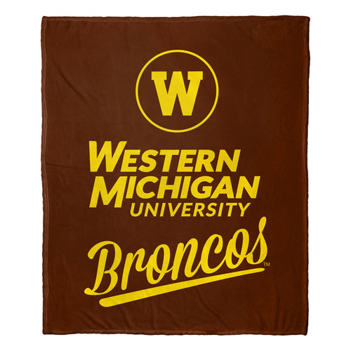 Western Michigan Broncos Alumni Throw Blanket