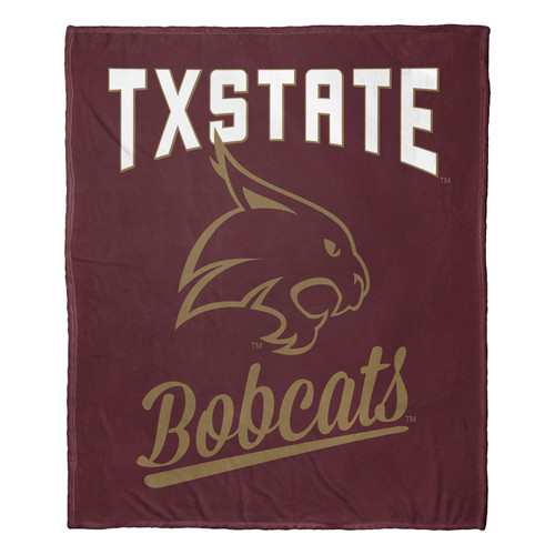 Texas State Bobcats Alumni Throw Blanket